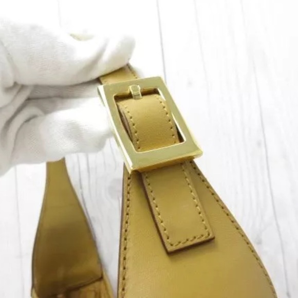 🎉2X HOST PICK‼️ Authentic 💥GUCCI💥 Lavender Suede & Tan Leather Shoulder Bag✨✨✨ - Picture 8 of 11